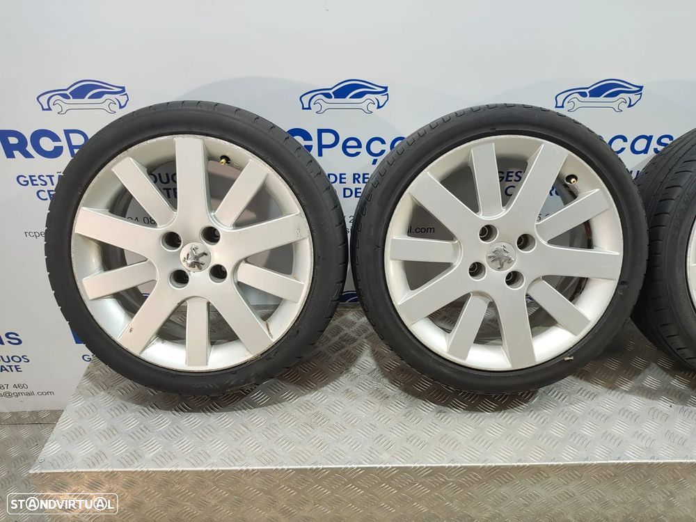 Conjunto Jantes 17 Hockenheim Peugeot 207 7J ET26 4x108 - 5
