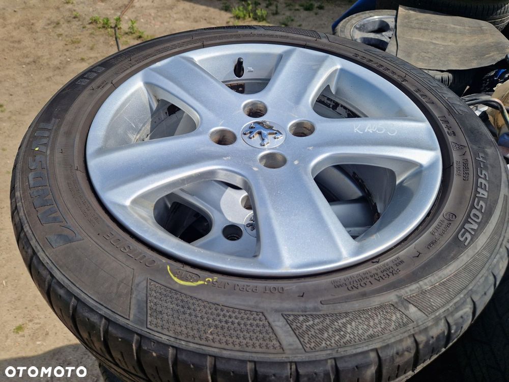 PEUGEOT FELGI ALUMINIOWE ET31 4X108 6,5X16 KOMPLET 3MM - 16