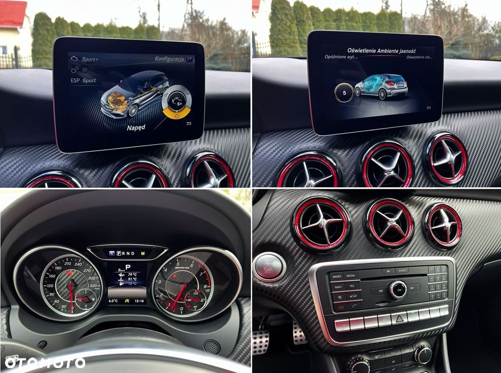 Mercedes-Benz Klasa A AMG 45 4Matic AMG Speedshift 7G-DCT - 34