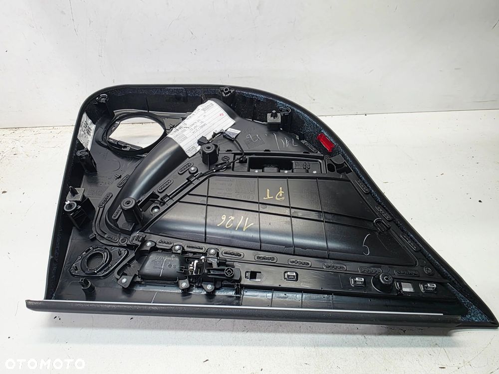 BOCZEK DRZWI PRAWY TYŁ AUDI A4 B8 8K0867306 1/26 SKÓRA - 7