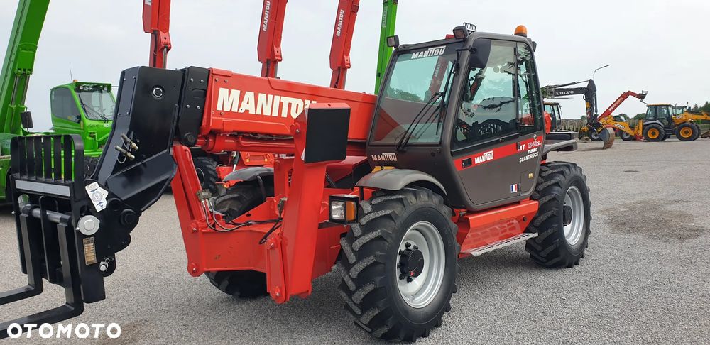 Manitou MT1340sl /KOSZ hydr.rozkładany/pilot/widły/tylko 3196mtg!! - 8
