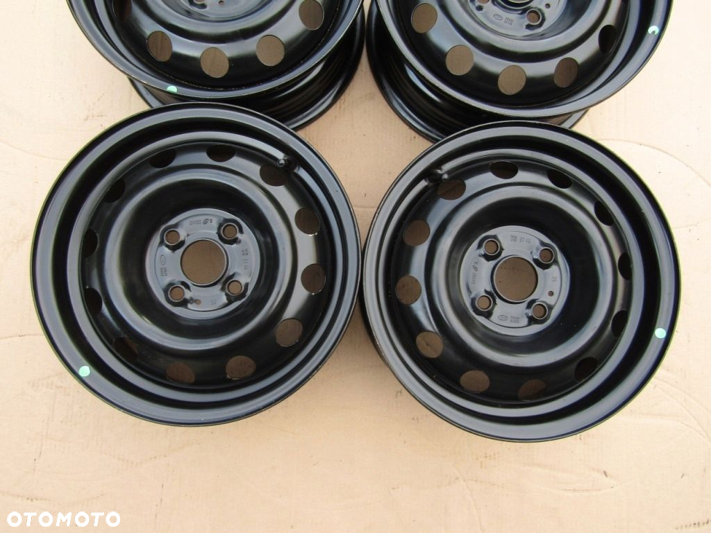 1x Felga 14 Hyundai i10 i20 Accent Getz Kia Picanto Rio II 5,5j 4x100 ET46 - 8