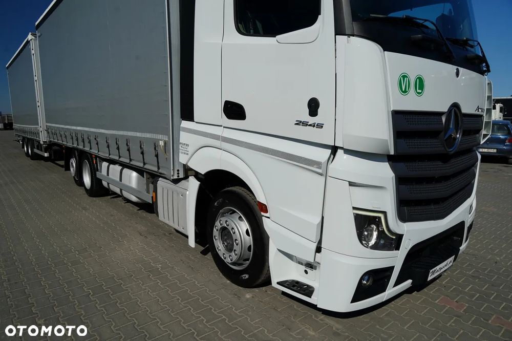 Mercedes-Benz ACTROS 2545 / ZESTAW TANDEM 120 M3 / PRZEJAZDOWY / BIG SPACE / WIELTON - 7