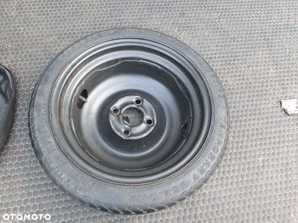 Kolo Dojazdowe Dojazdowka Zapasowe 4x100 VW Seat 3.5J R14 ET42 Pokrowiec - 17