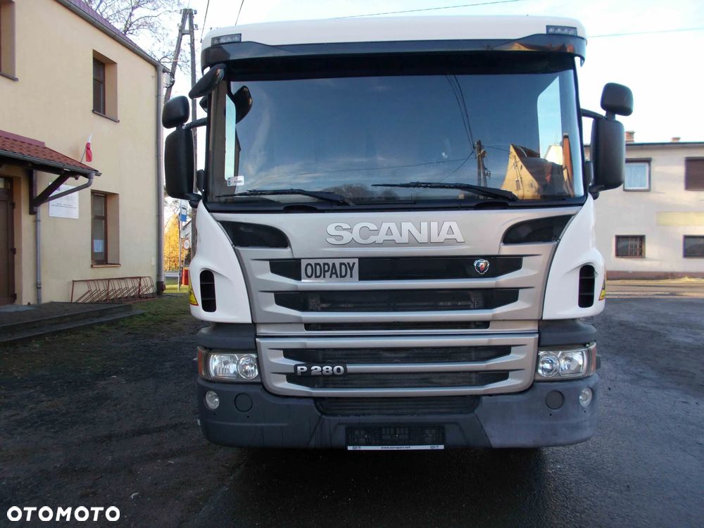 Scania P280 2013r ŚMIECIARKA ZOELLER MAŁY PRZEBIEG 143 TYŚ KM - 2