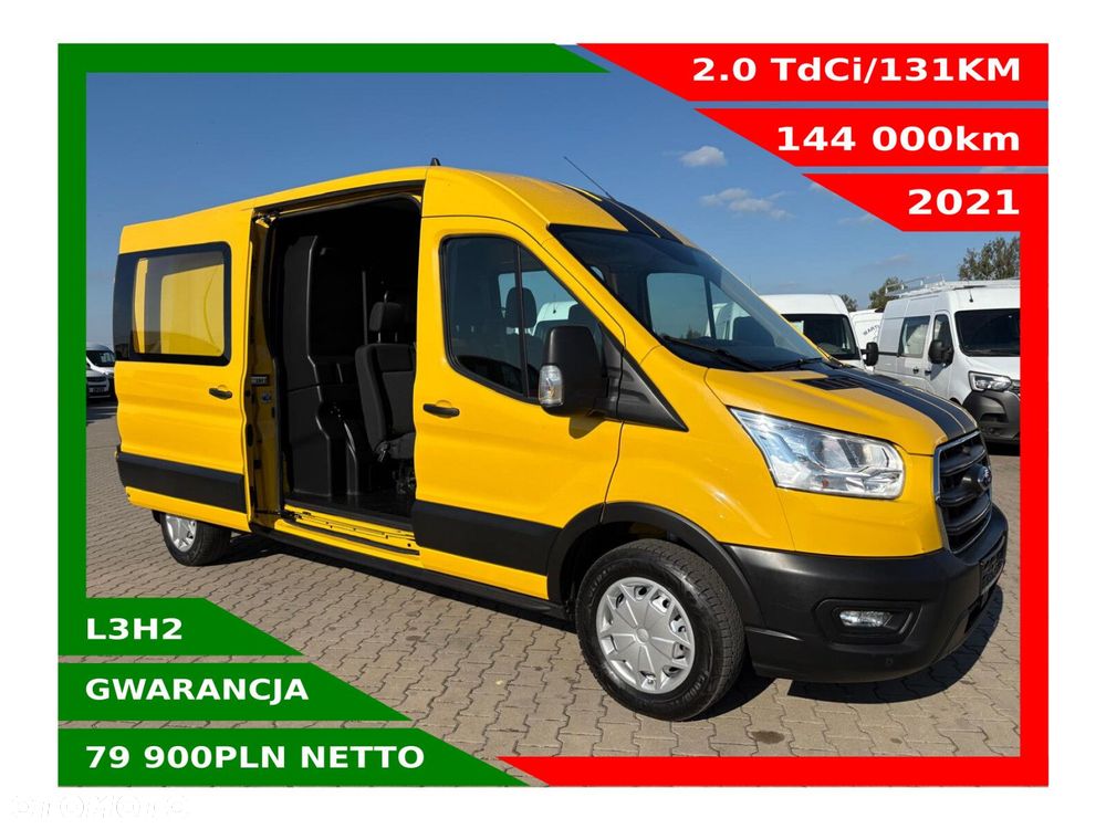 Ford transit L3H2 *79900zł NETTO* Brygadówka 6 osób 2.0TdCi/131KM - 1