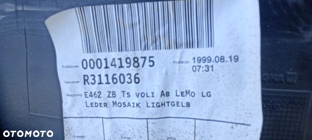 BMW E46 Coupe CABRIO BOCZEK TAPICERKA Lewy Przód Kierowcy LightGelb - 9