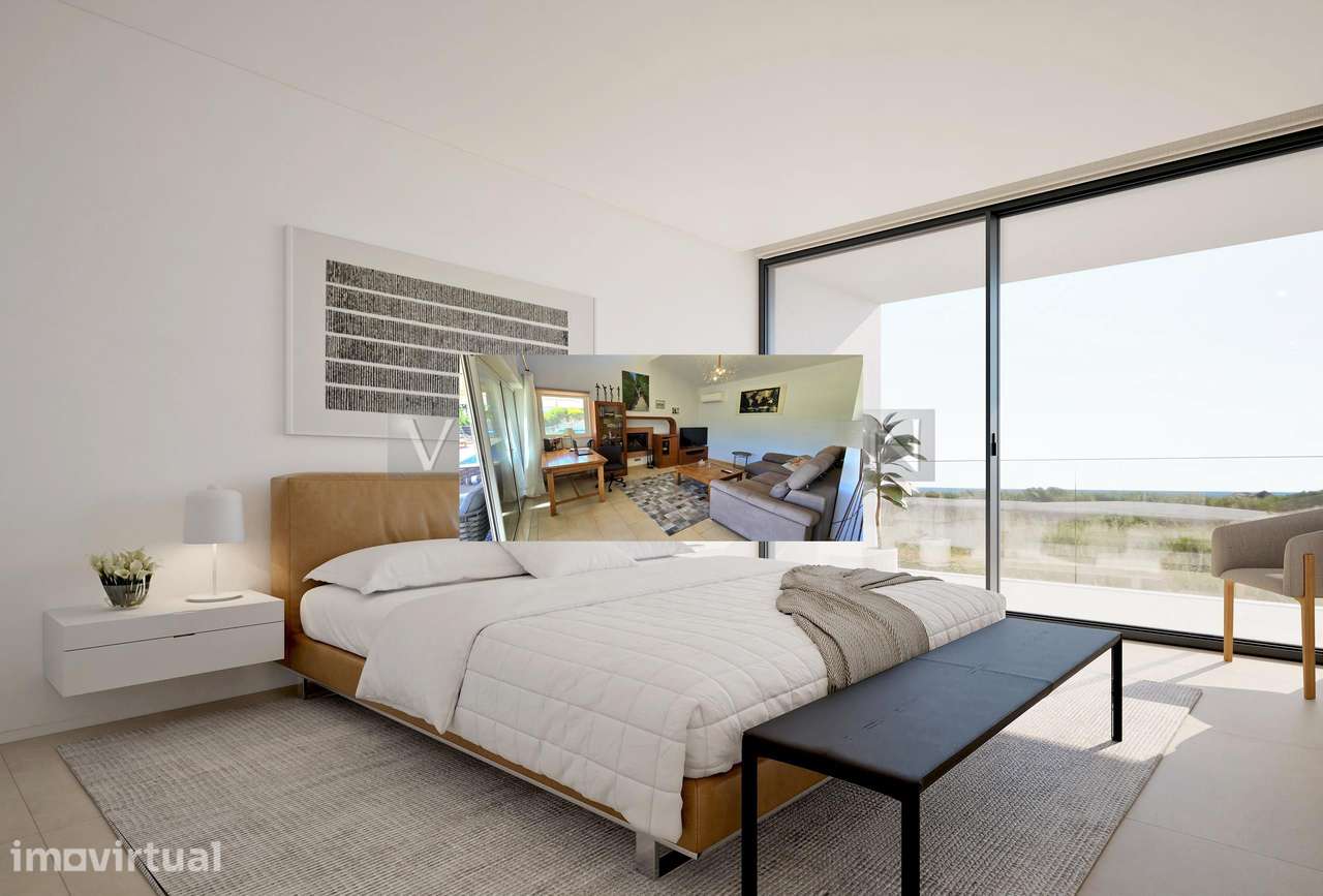 Moradia T4 de luxo com piscina e garagem na primeira linha de mar em P - Grande imagem: 5/12