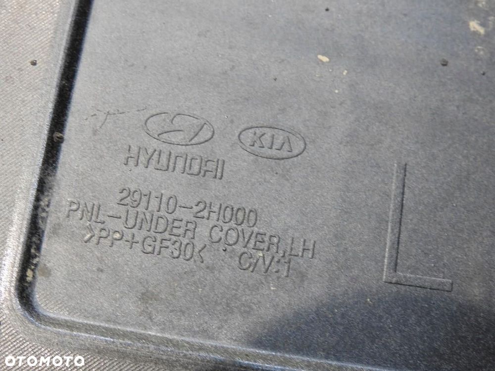 OSŁONA SILNIKA LEWA KIA CEED I 1.6 GDI 29110-2H000 - 5