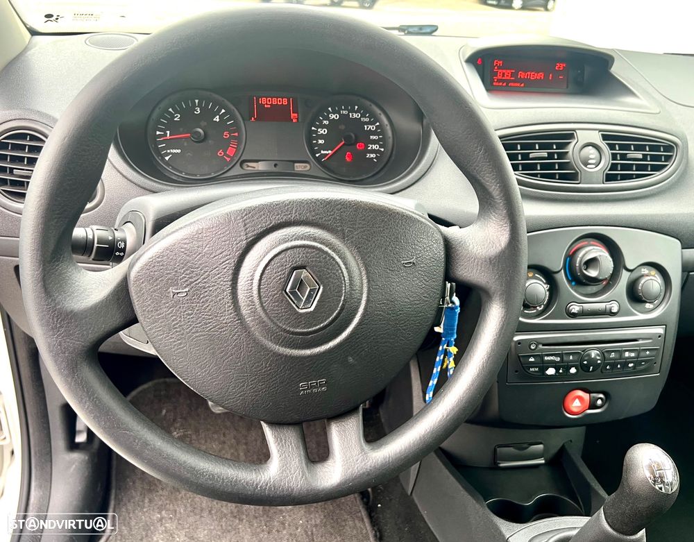 Renault CLIO III 1.5DCI VAN 68cv AC | 2 DONOS | DEZ.2010 - 21