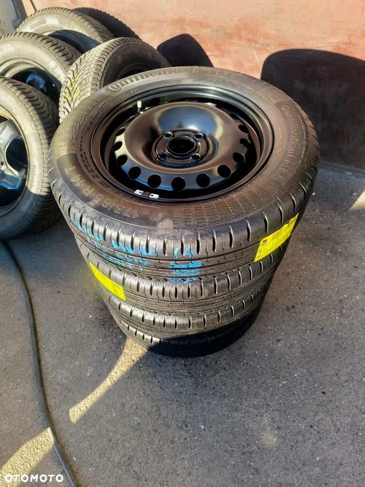 175/65R14 82T Opony Letnie Lato CONTINENTAL ContiEcoContact 3 7mm Legnica ALU-RAD 21r. DEMO J.NOWE 175/65 - 8