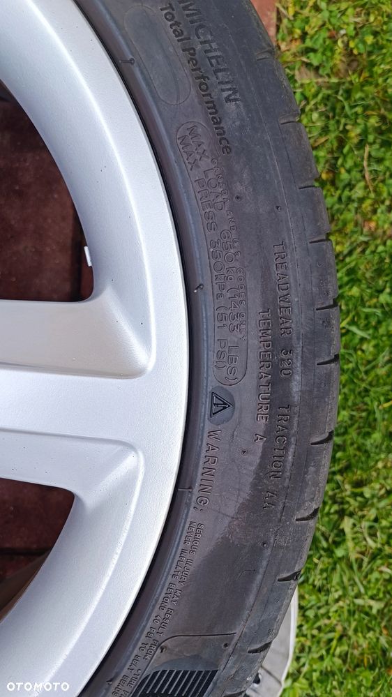 Alufelgi 18Cali do AUDI A6+Opony MICHELIN - 16