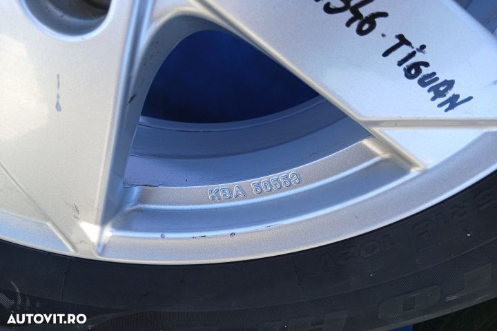 Jante aliaj cu anvelope 16 - set KBA50553 215/65 R16 6.5JX16H2 ET33 K - 5