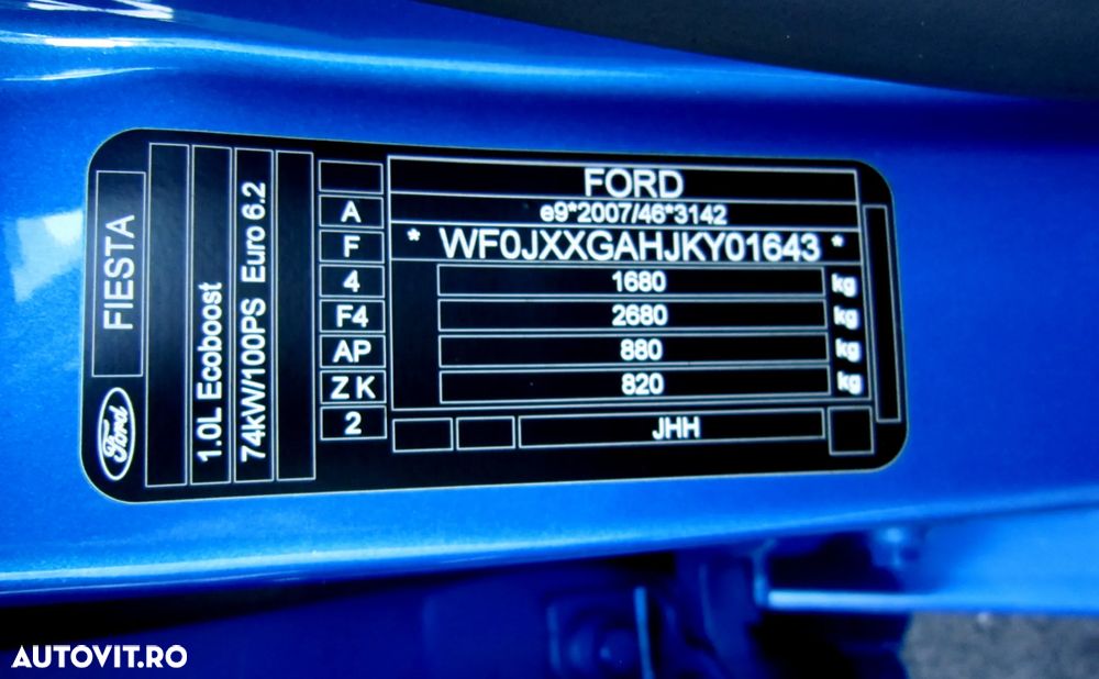 Ford Fiesta 1.0 EcoBoost Powershift Titanium - 29