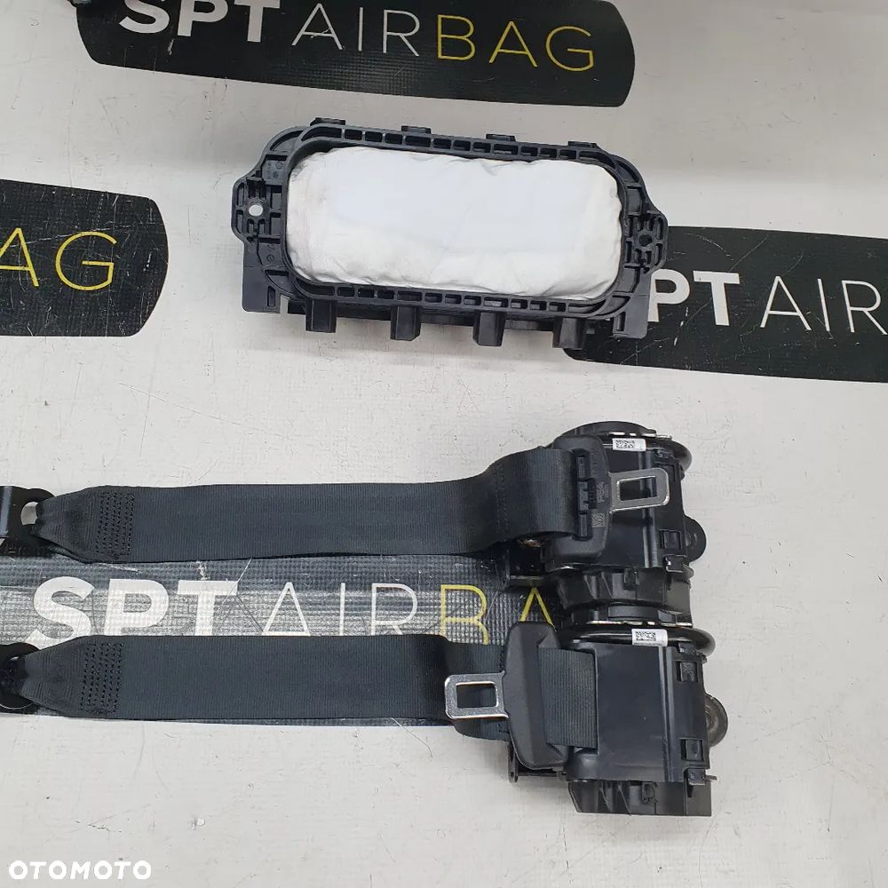 PEUGEOT 308 T10 DESKA ROZDZIELCZA KONSOLA KOKPIT PULPIT PODUSZKI AIRBAG AIR BAG PASY KIT SET - 8