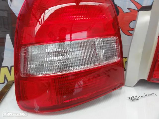 Faróis / farolins traseiros para Honda Civic EK, EJ 96-01 3 portas Vermelho / branco (red/white) EK9 Look - 6