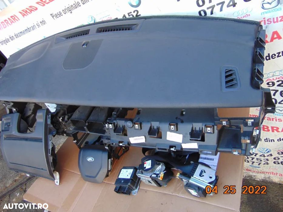 Plansa bord Land Rover Discovery Sport airbag sofer pasager genunchi c - 4