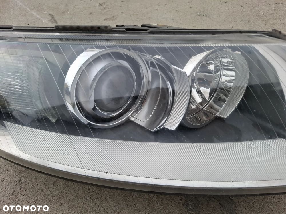 Lampa Przód Przednia Reflektor Bi-Xenon Skrętny Skrętna Prawa Audi A6 C6 - 3