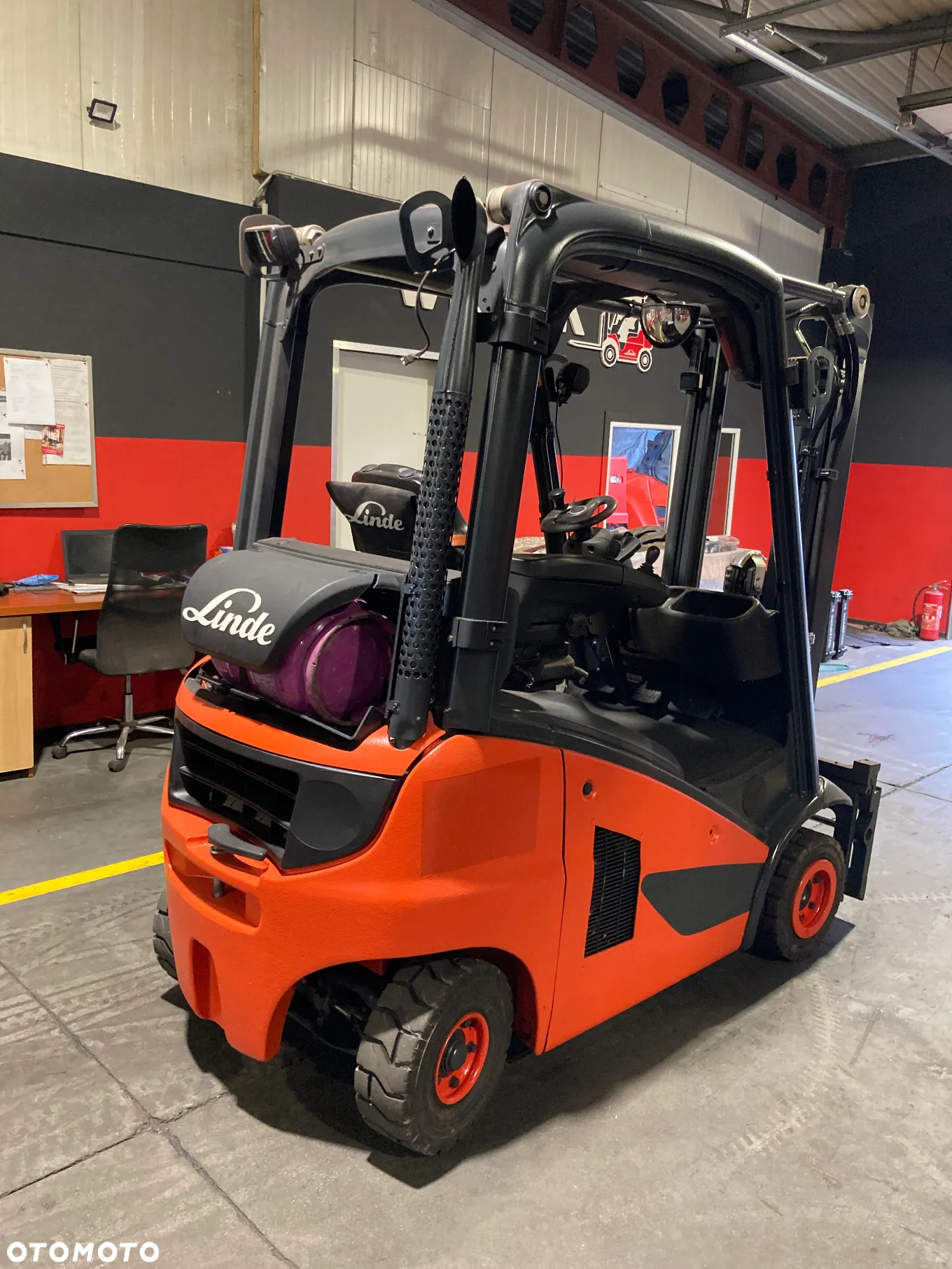Linde [2019] Wózek Widłowy Linde H14T gaz 1,4t - 3