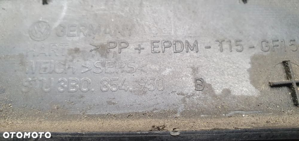 Listwa drzwi prawy tył tylna prawa VW Passat B5 3B0854950B - 5