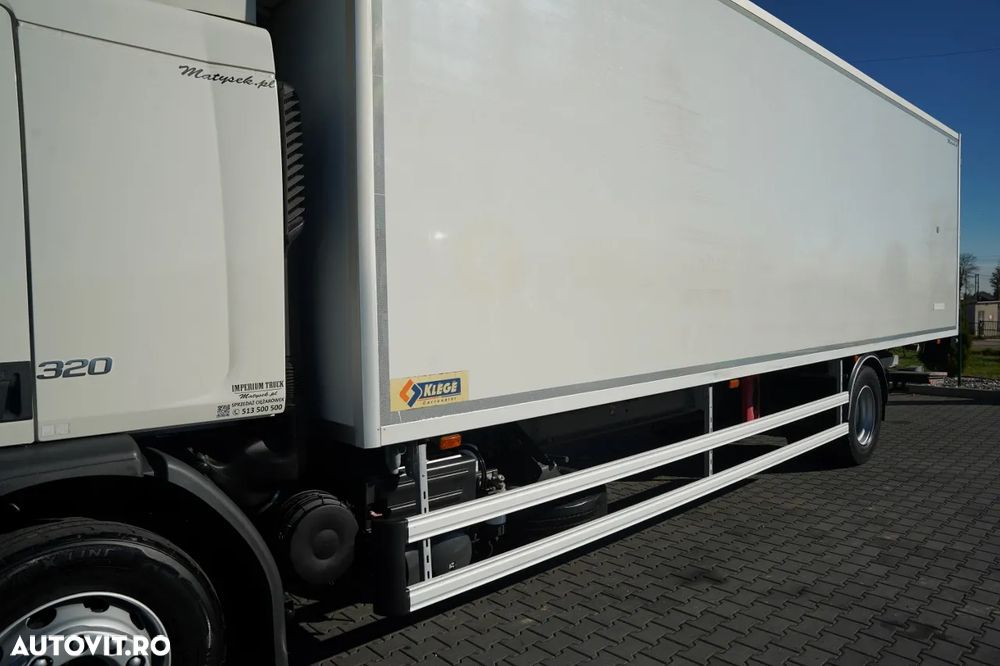 Volvo FE 320 / 4x2 / CAMION FRIGORIFIC - 8,9 M / THERMO KING T-1200 R SPECTRUM / 7.100 ORE DE FUNCȚIONARE / MULTI-TEMPERATURĂ / PLATFORMĂ HIDRAULICĂ DHOLLANDIA - 1.500 KG / EURO 6 - 12