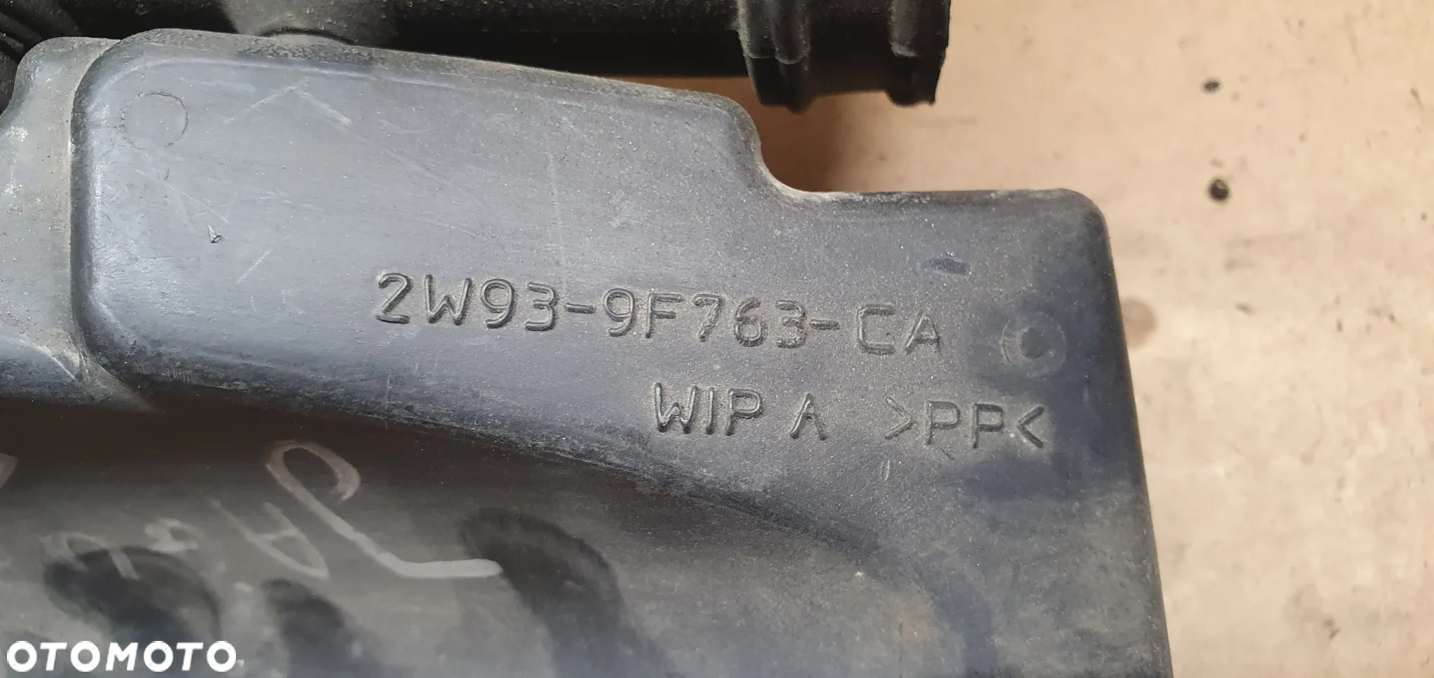 Rura dolot powietrza rezonator Jaguar X-Type 2W93-9F763-CA 2W93-9F805-CD - 5