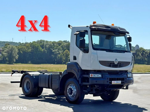 Renault KERAX 370 * RAMA DO ZABUDOWY 4,55 m * STAN BDB * 4x4
