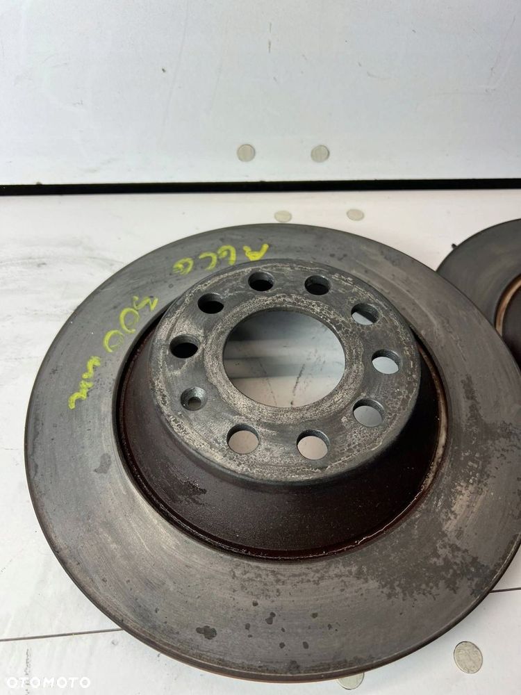 Tarcza hamulca tylnego 300mm Audi A6 S6 C6 4F 2010 TYŁ KOMPLET - 3