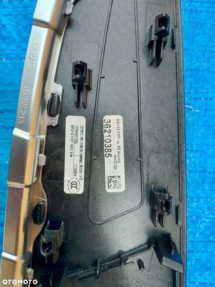 Mercedes W213 AMG Dekor Dekory BURMESTER Listwa Konsoli Drzwi Listwy Ozdobne AMBIENT - 15