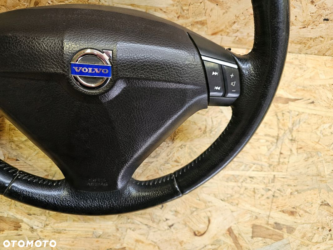 Kierownica skóra skórzana Volvo S60 I 07r poduszka Airbag Multifunkcja - 5