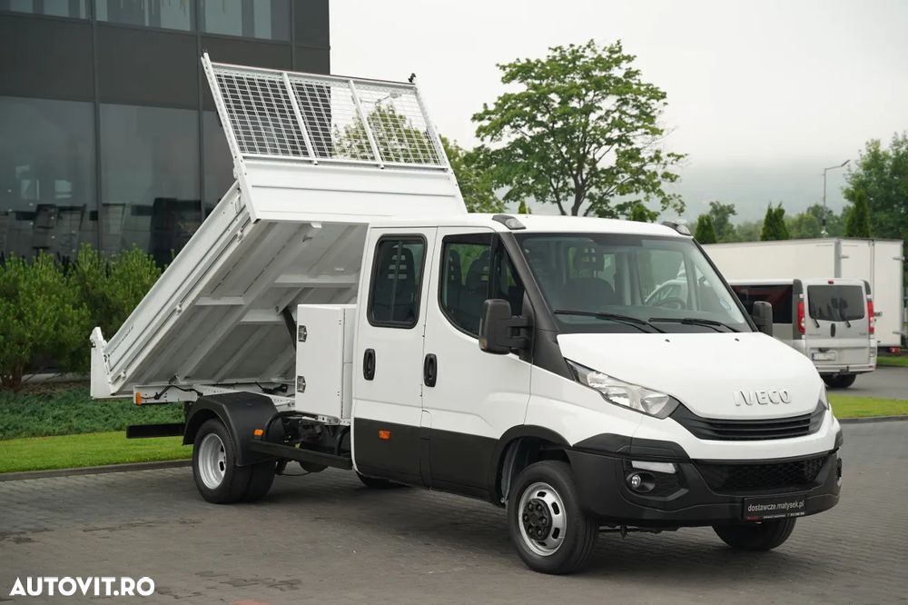 Iveco DAILY 35-140 / BASCULATOR DIN ALUMINIU / DUPĂ TRANSMISIE / DOUĂ TRANSMISII / MANUAL / IMPORTAT / EURO 6 - 3