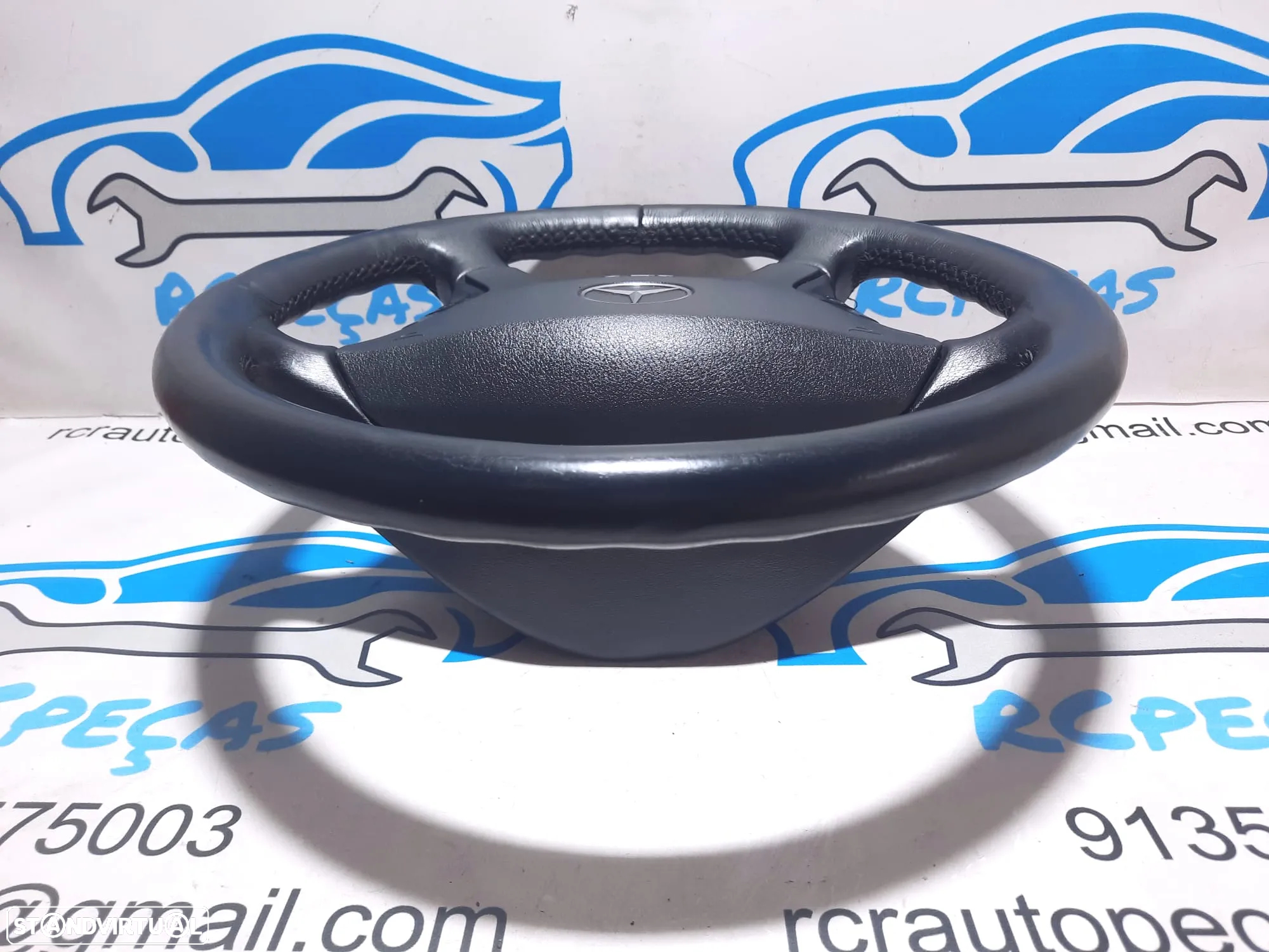 VOLANTE GUIADOR COMPLETO MERCEDES BENZ CLASS S W220 A2204600503 2204600503 CL W215 PELE AIRBAG COMANDOS MULTIFUNÇÕES CONTROLO - 5
