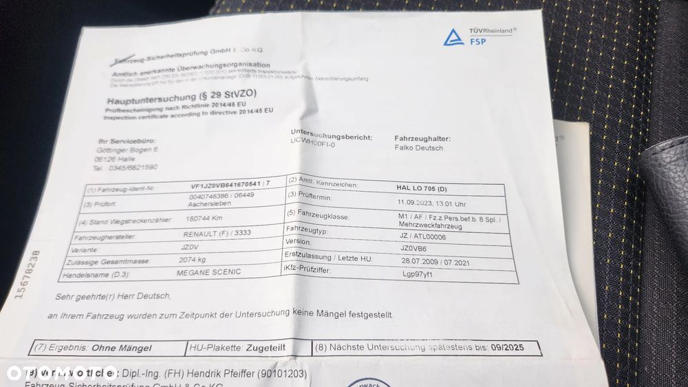 Renault Grand Scenic 1.6 16V 110 Expression - 20