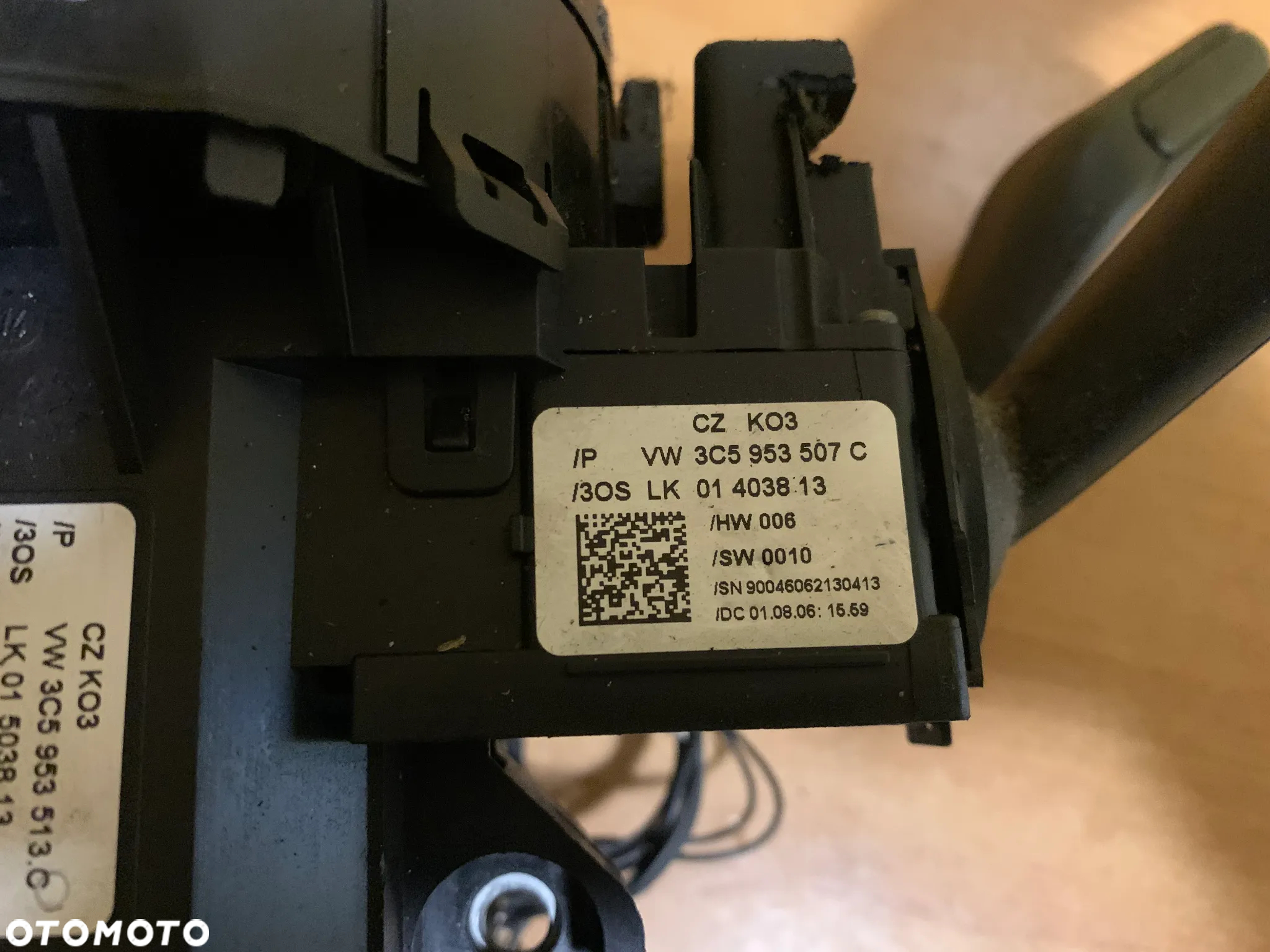 VOLKSWAGEN PASSAT B6 PRZEŁĄCZNIK MANETKA TEMPOMAT - 3