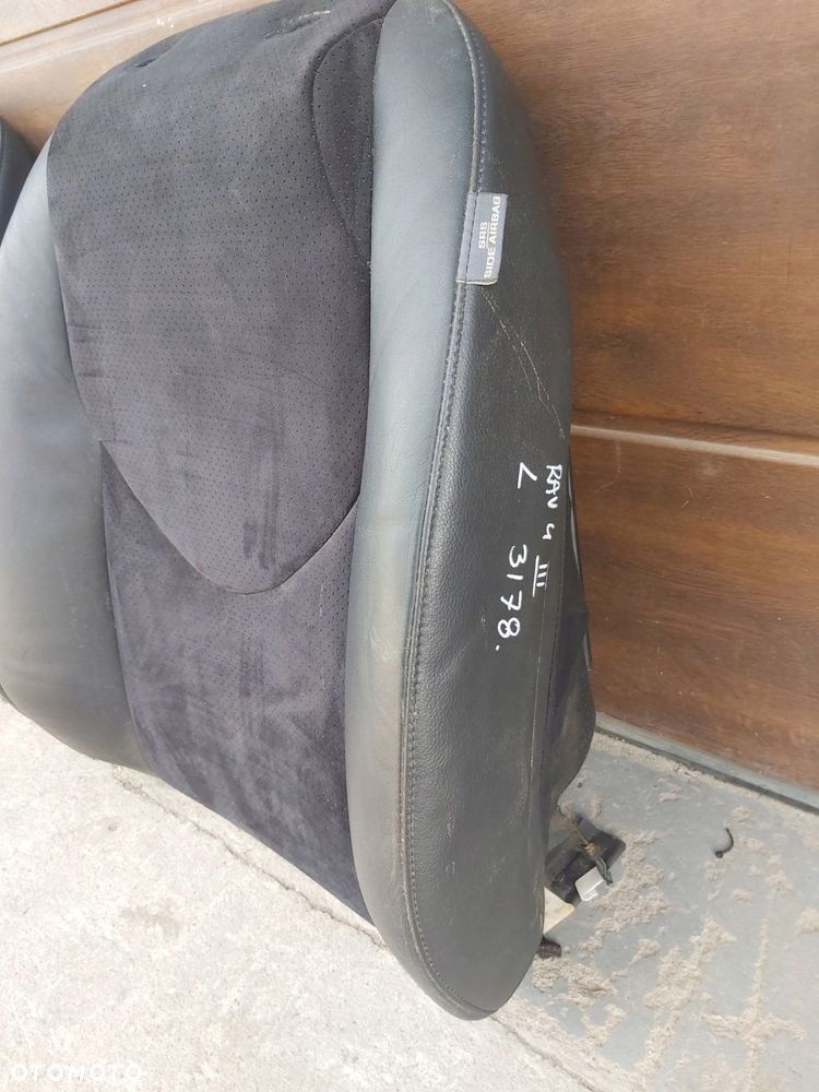 Toyota Rav4 III fotel przód lewy alcantara skóra - 4