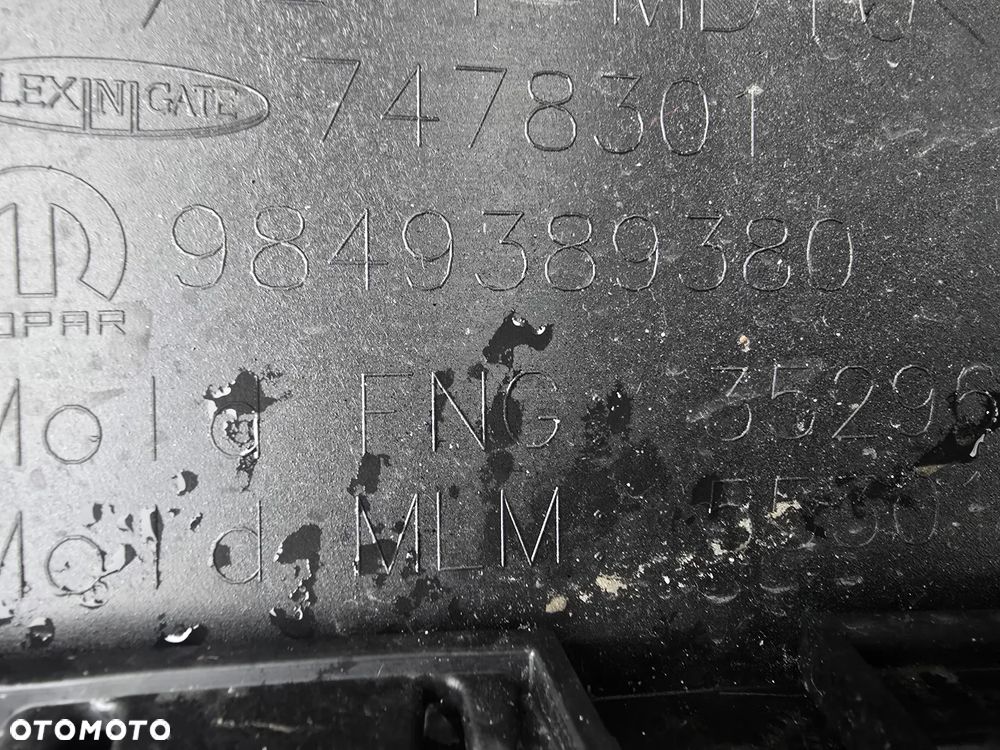 Peugeot e expert e traveller vivaro c zafira lift zderzak przód 9849389380 - 6