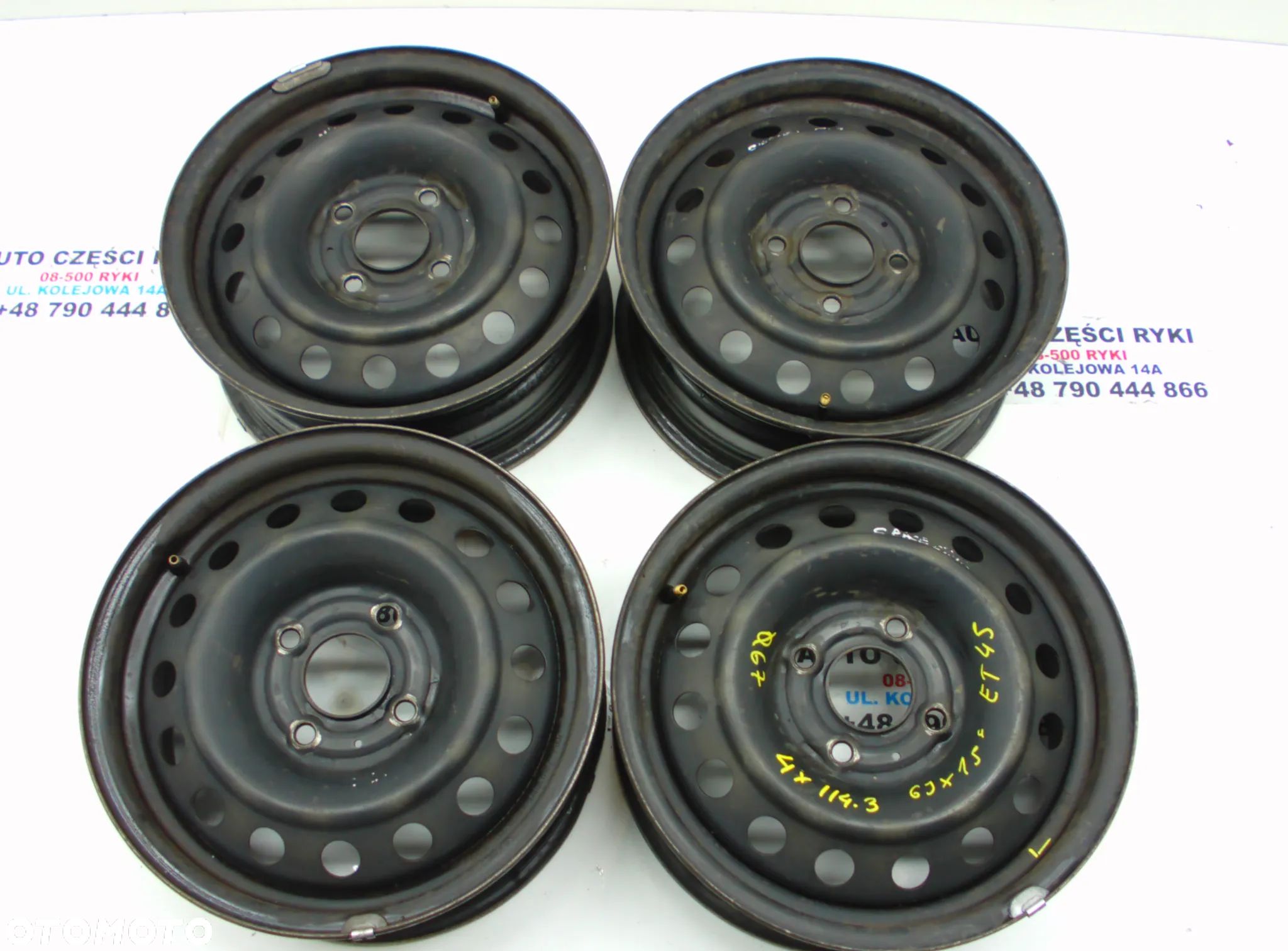 Felgi Stalowe Mitsubishi 4x114.3 6Jx15 et45 - 1