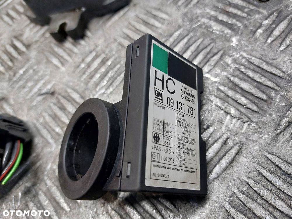 ZESTAW STARTOWY + STACYJKA Z KLUCZYKIEM ASTRA G 1.6 16V 09355929 13107754 - 4