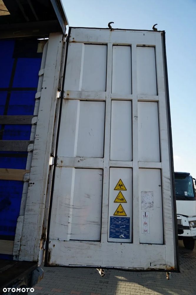 Krone FIRANKA / STANDARD / KOSZ NA PALETY / OŚ PODNOSZONA / SAF - 14