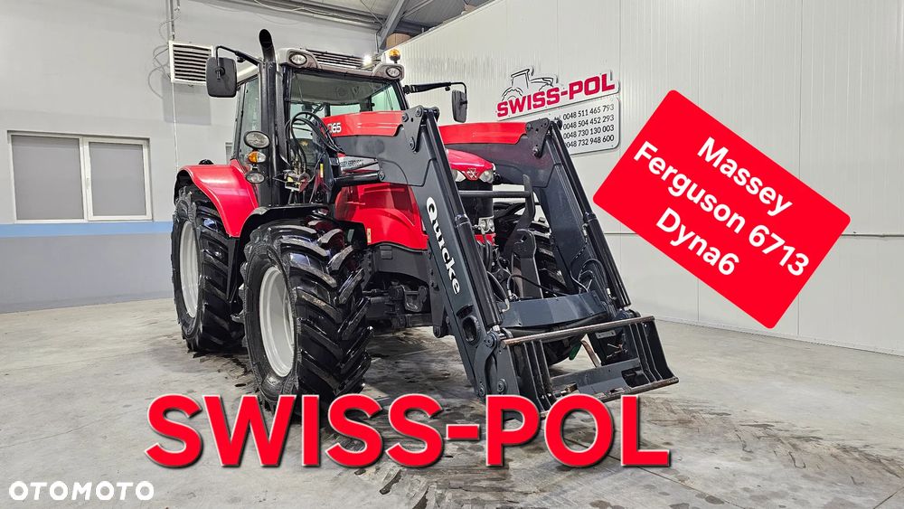 Massey Ferguson 6713 S Dyna 6 2017r Grudzień Quick 6712 Vt 6715Dyna Valtra N134 N154