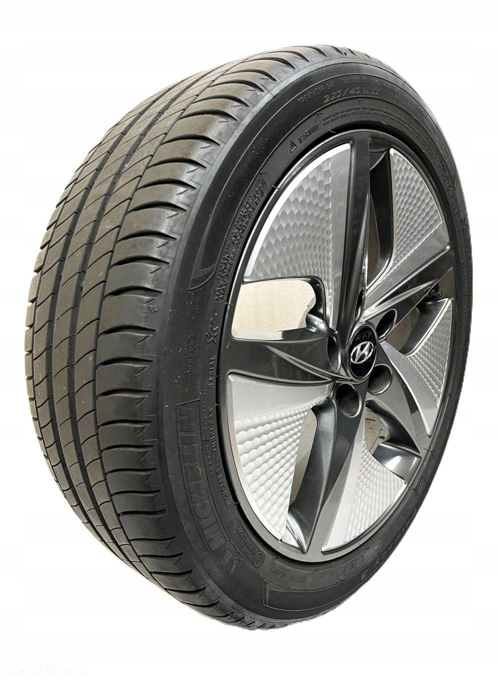 FELGI alufelgi 17 Hyundai Ioniq Kona i30 iX20 i40 5x114,3 ET53 ORYGINALNE - 3