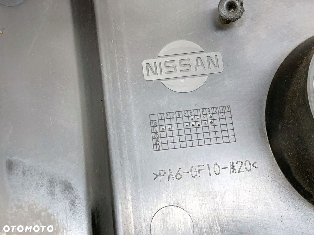 POKRYWA SILNIKA  NISSAN QASHQAI / QASHQAI +2 I (J10, NJ10, JJ10E) 2006 - 2014 1.5 dCi 78 kW [106 KM] - 4