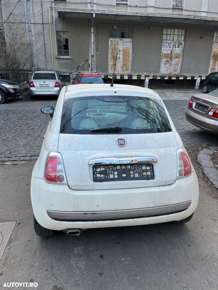 Dezmembrez Fiat 500 alb 2007 1,4 benzina 73KW - 5