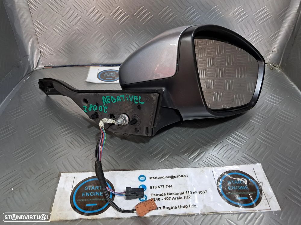 Espelho retrovisor Peugeot 208 I 2008 I 2013-2019 - 2