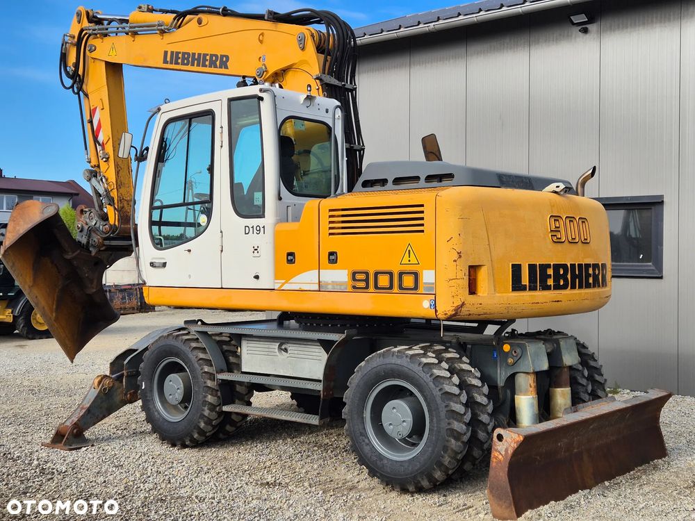 Liebherr A900 C PŁUG I PODPORY Z NIEMIEC SUPER STAN / 314 / 316 / 904 / 914 / 916 / 918 / 920 - 4