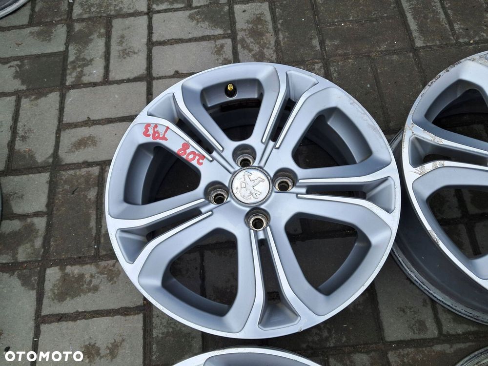 peugeot 208 felgi aluminiowe 16" 9673773677 et23 6" 4x108 - 11