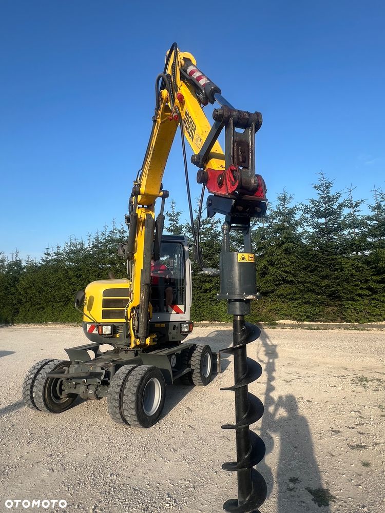 Wacker Neuson Koparka Kołowa 6 TON Wacker NEUSON 6503 -2 Pług Ramię Long 3 Łamane POWERTILT Lenhoff Klimatyzacja łyżki przedsiębierne MS03 6503 ew65 wiertnica łuparka widły grabie - 31
