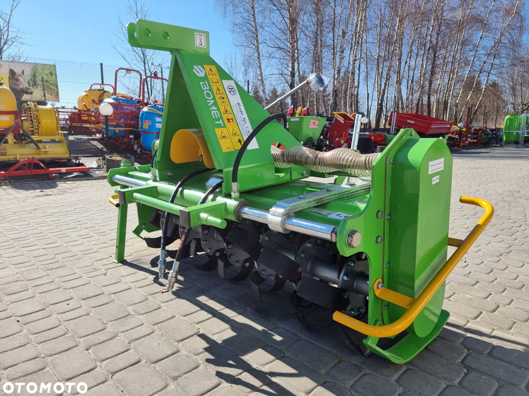 Glebogryzarka Glebogryzałka Virgo z przesuwem hydraulicznym Bomet Strumyk - 6