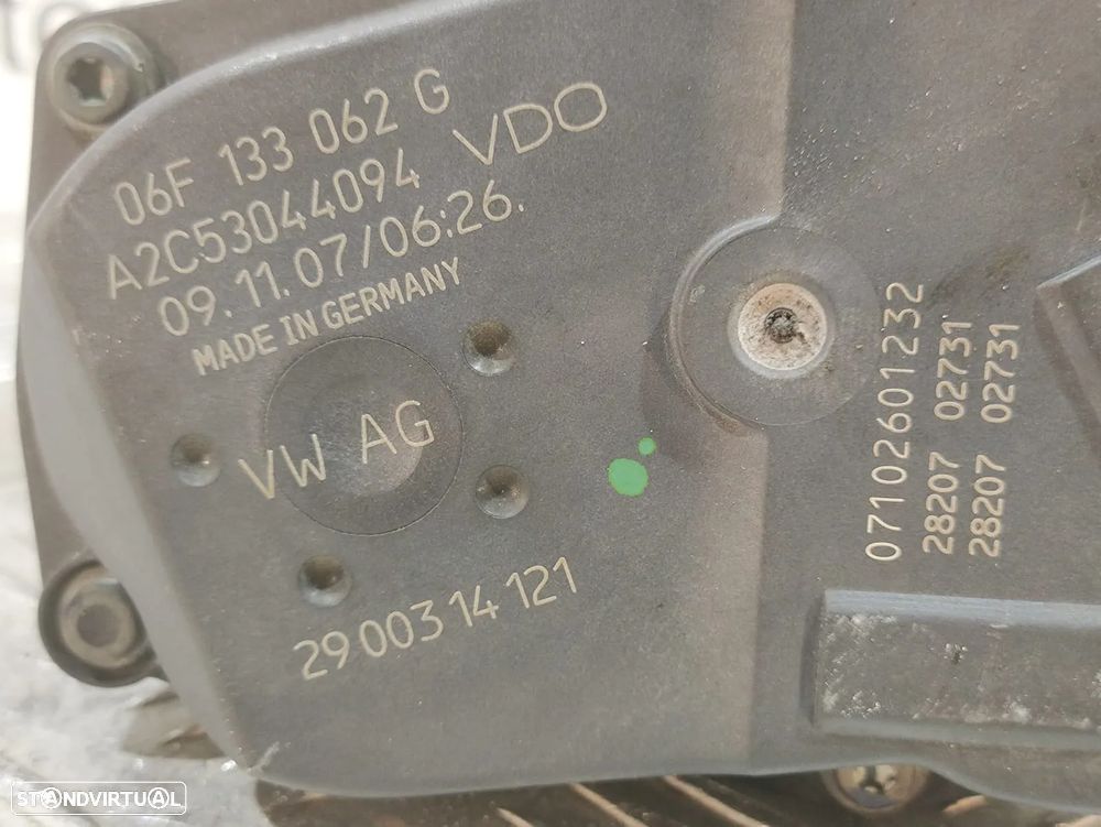 Corpo de borboleta Siemens Volkswagen Audi TT 8J 2.0 TFSI - 2