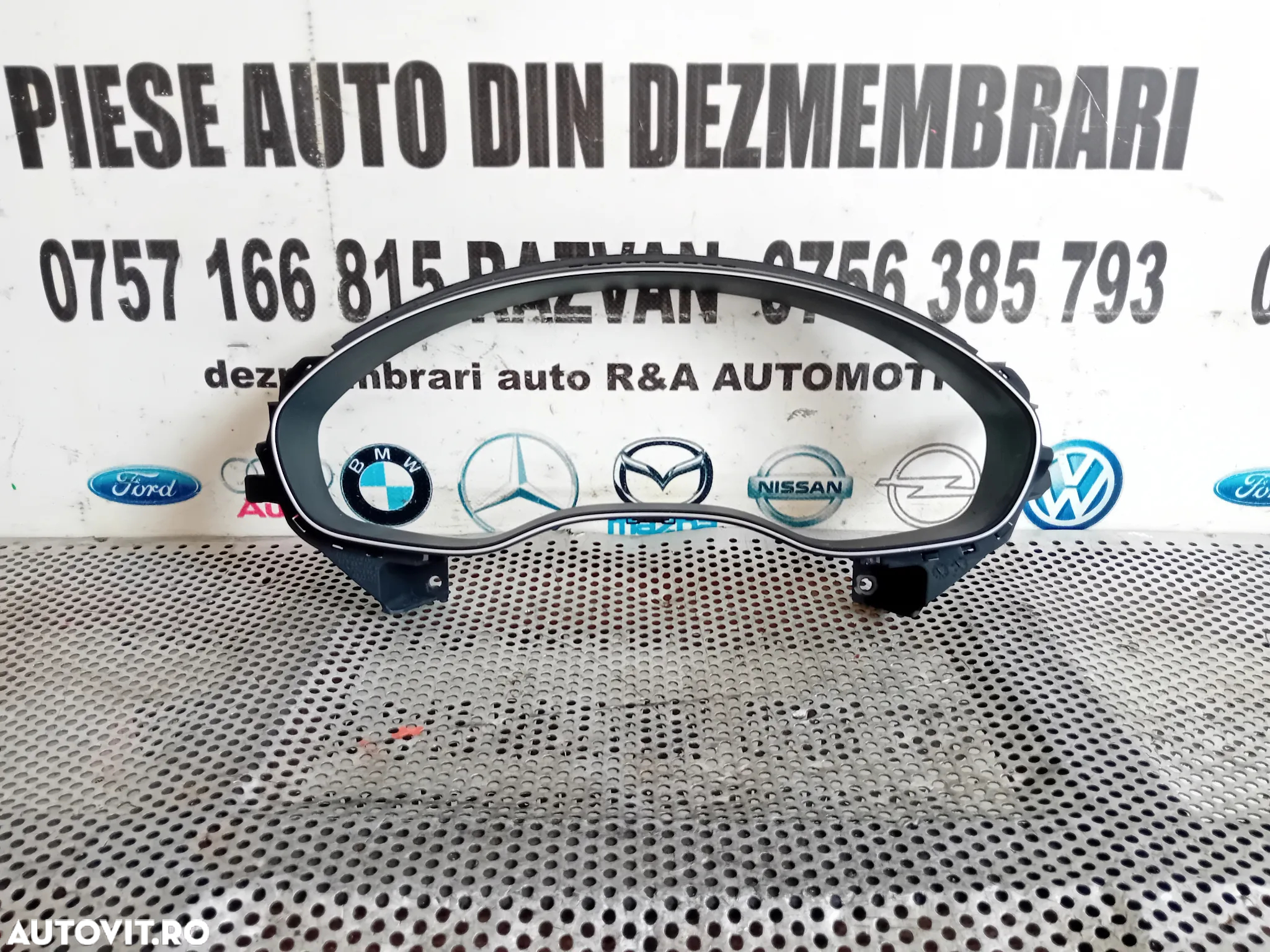 Ornament Rama Ceasuri Bord Audi A6 4G C7 2012-2018 Motor CNH Cutie Automata NYU - 2